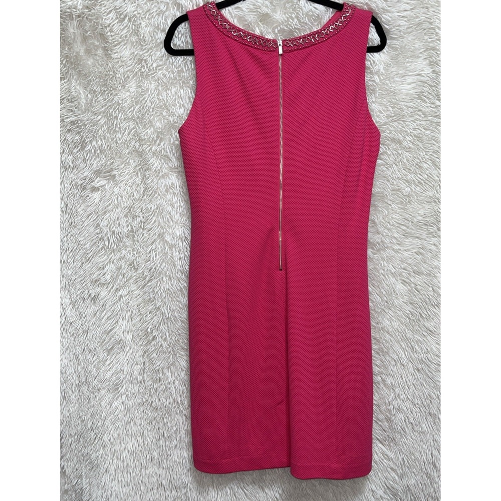 Peter Nygard Pink‎ Embellished Women's Dress Size 12 Casual Career - Picture 2 of 12